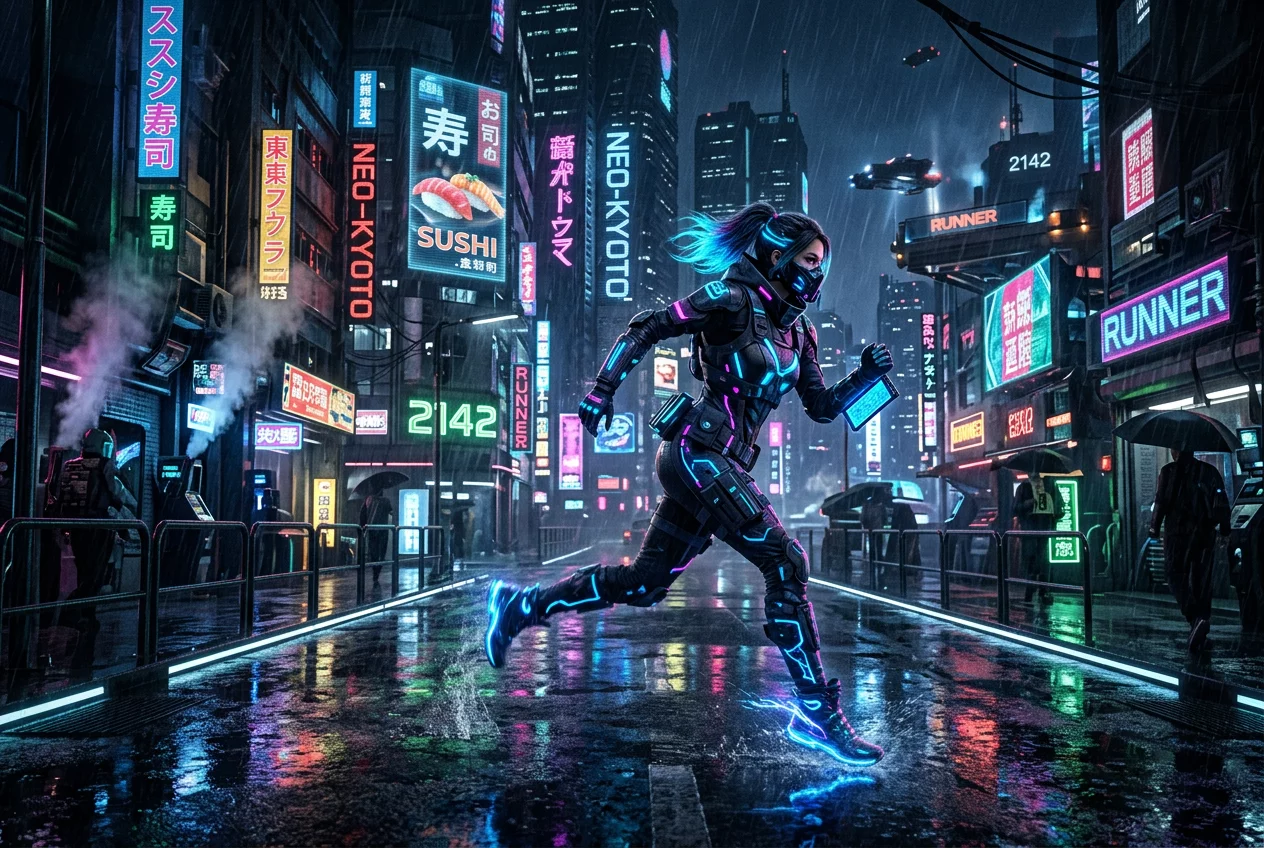 Cyber-Sprinter Alpha