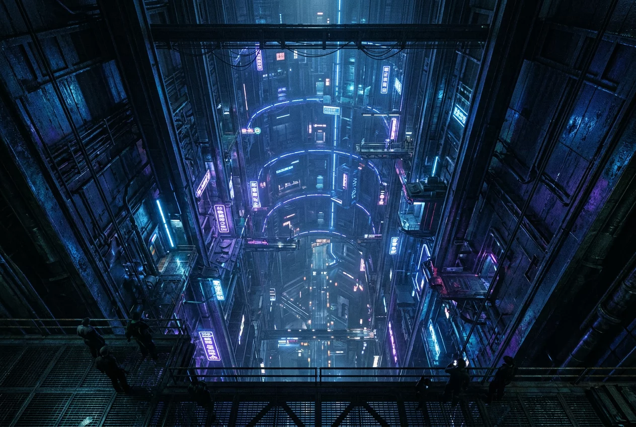 Untergrund-Schacht
